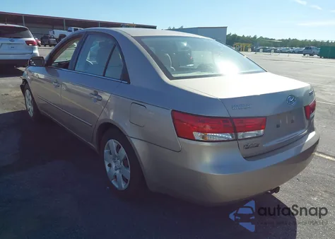 2007 Hyundai Sonata Gls from USA, damaged, VIN 5NPET46C07H234920